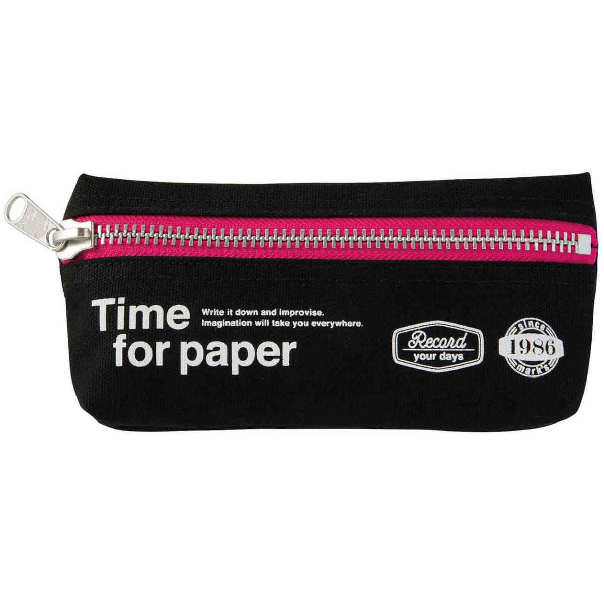 Pen Case, Time for paper / Black