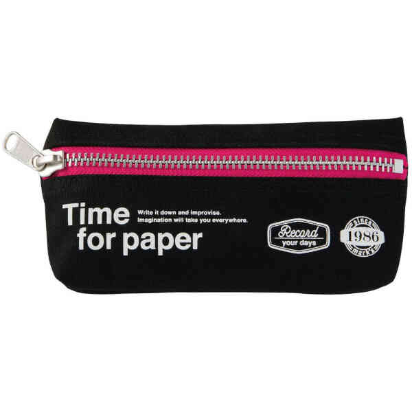 Pen Case, Time for paper / Black