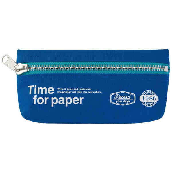 Pen Case, Time for paper / Blue
