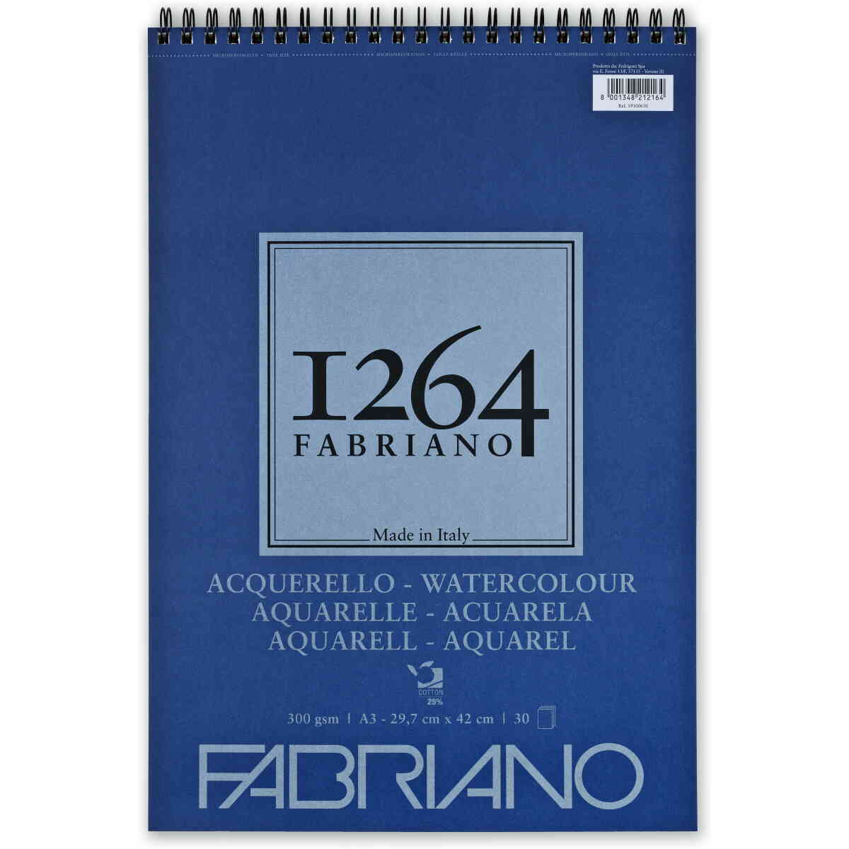 Fabriano 1264 Watercolour– A3
