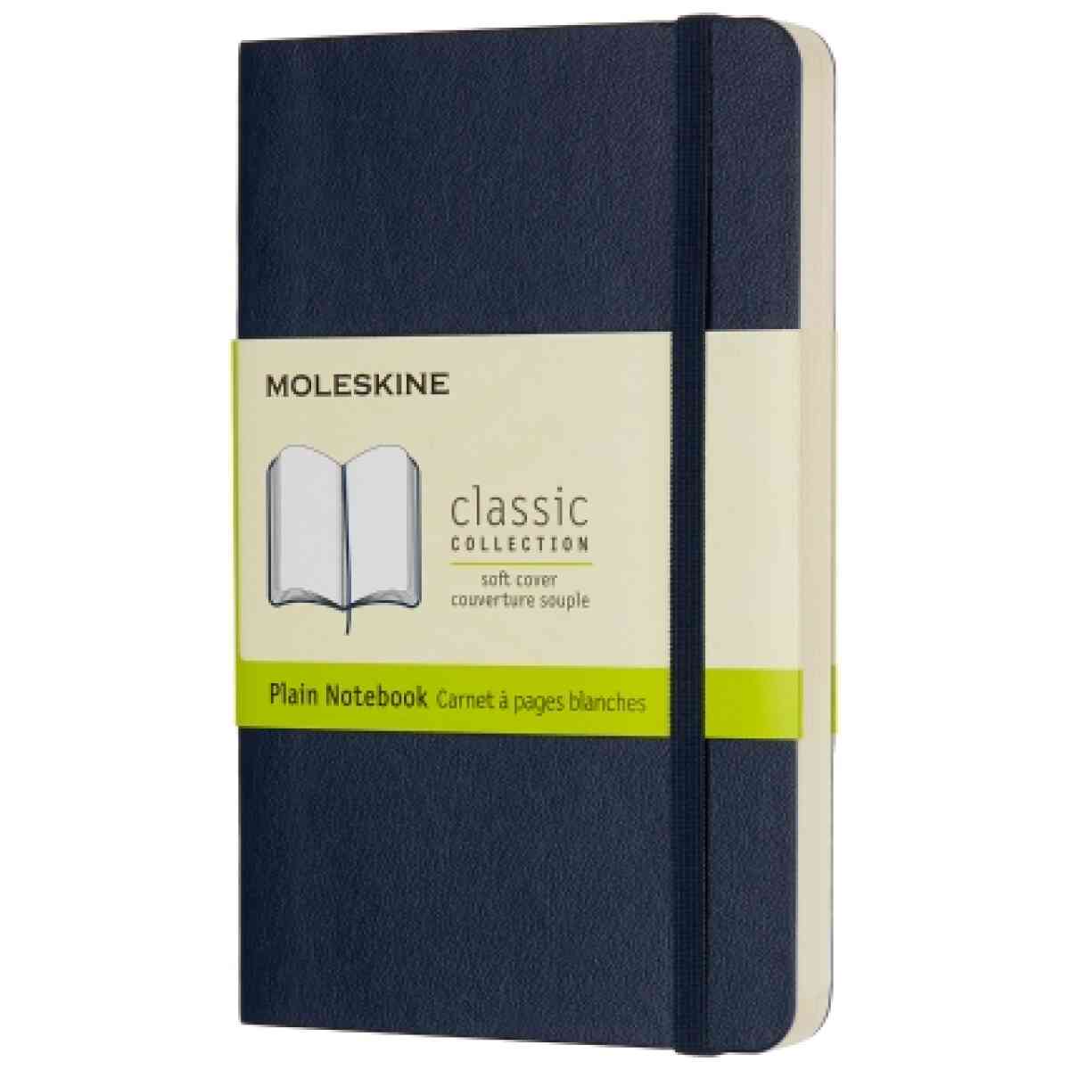 Classic Soft Olinjerad Pocket Blå