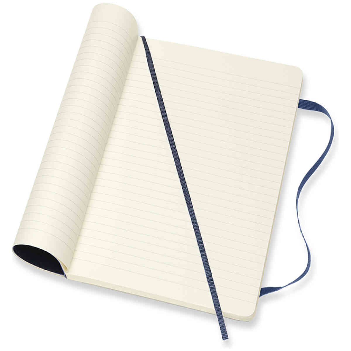 Classic Soft Linjerad Large Sapphire Blue - Bild 2