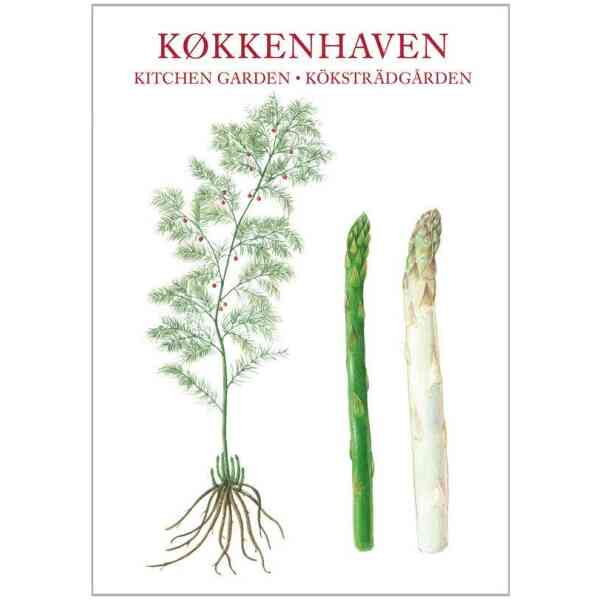 Köksträdgård 8 kort w/kuvert