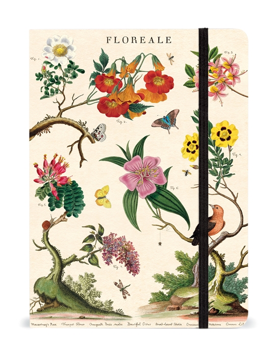 Floreale Large Notebook - Lexis Papper