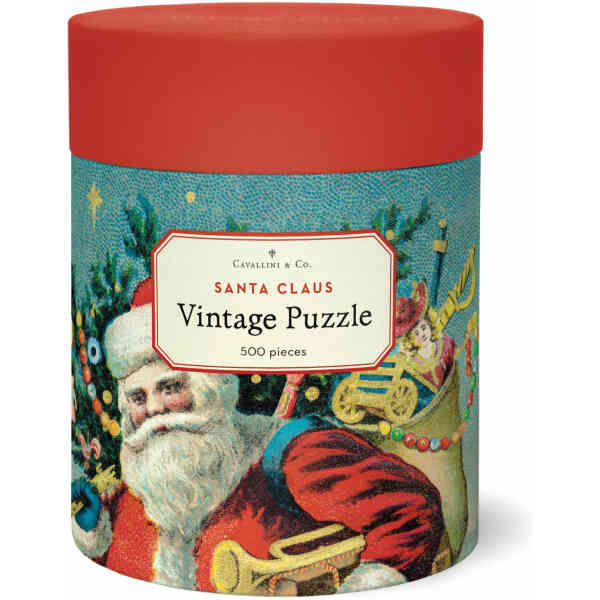 Vintage Puzzles - 500 pcs - Santa Claus