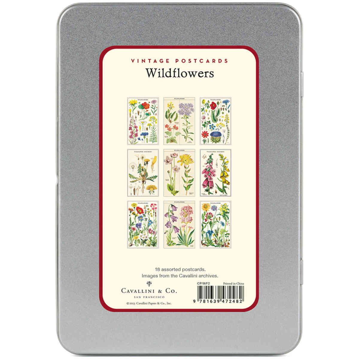 Wildflowers 2 Vintage Postcards - Bild 2