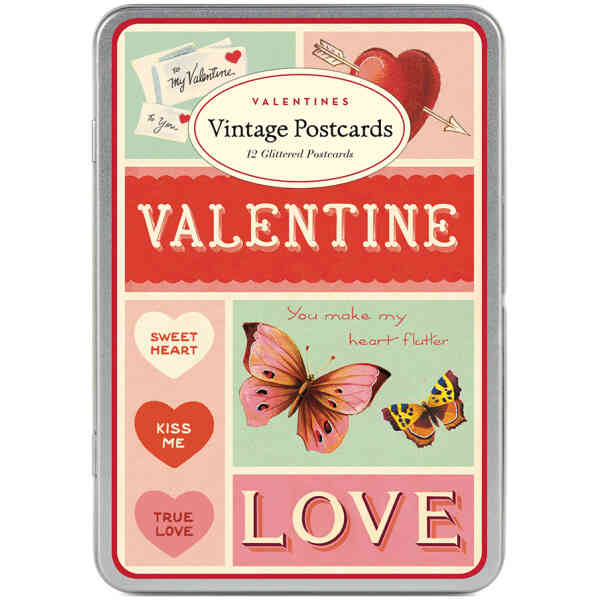 Vintage Valentines 2 Vintage Postcards