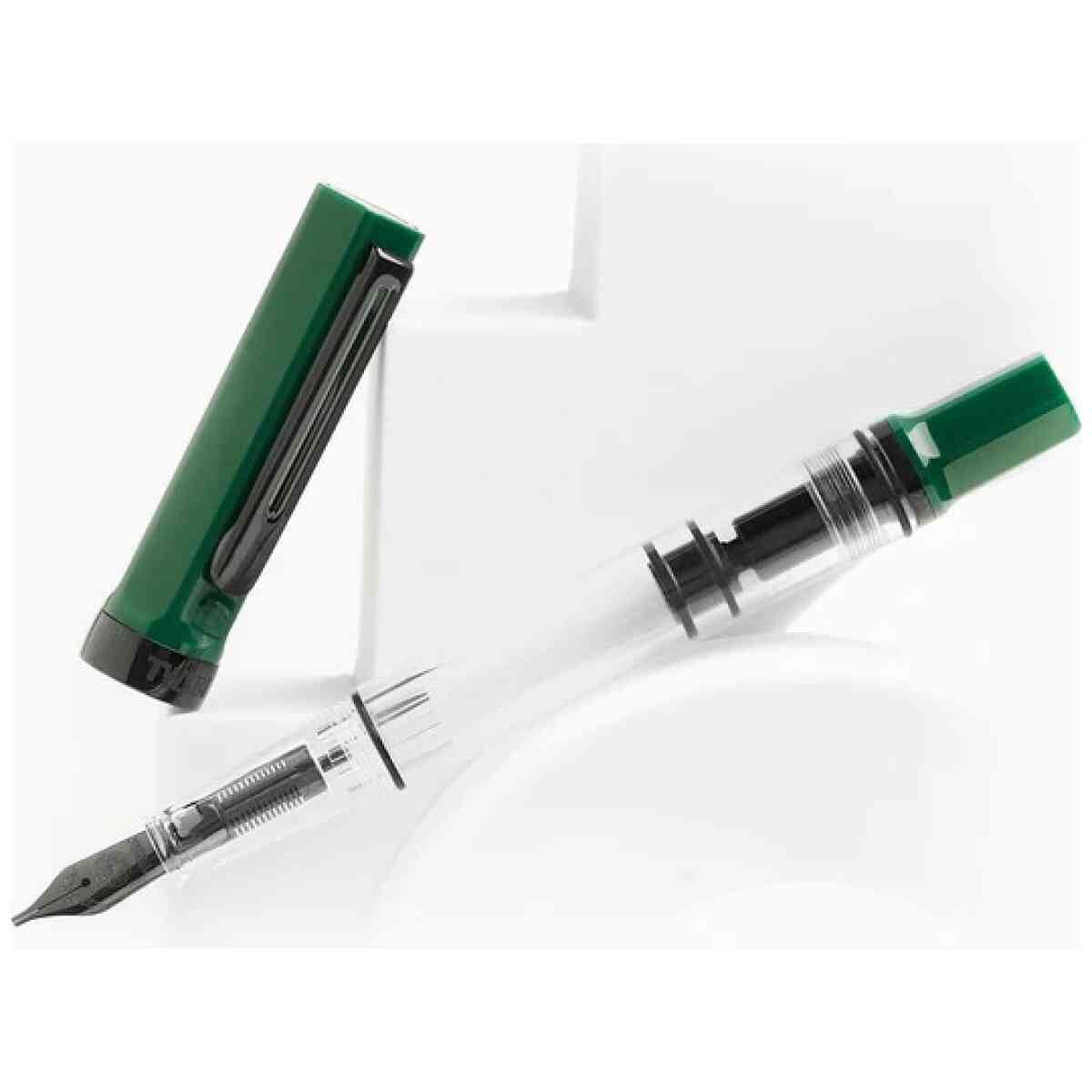 TWSBI ECO Irish Green with Onyx Fountain Pen - Bild 2