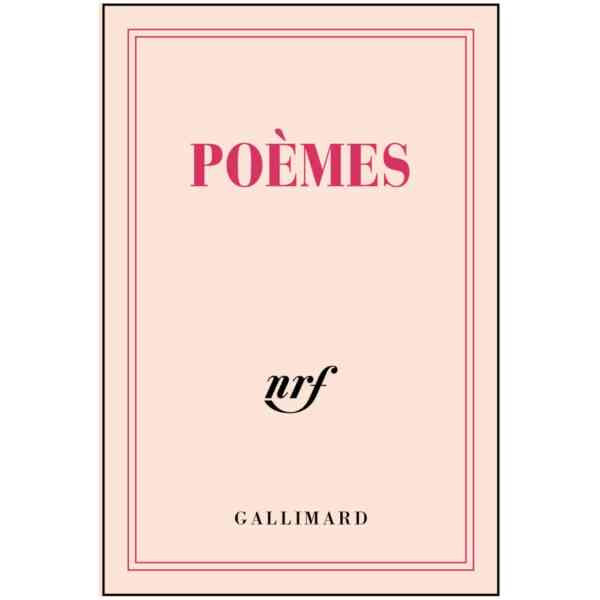 Gallimard Poèmes Pocket notebook “Poems”