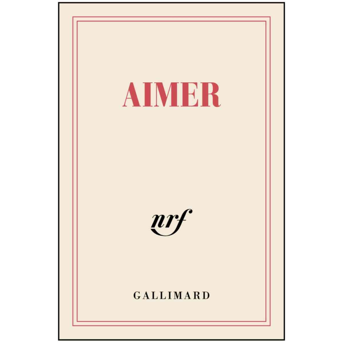 Gallimard Aimer Pocket notebook “Love”