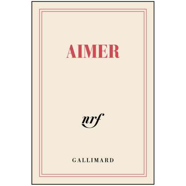 Gallimard Aimer Pocket notebook “Love”