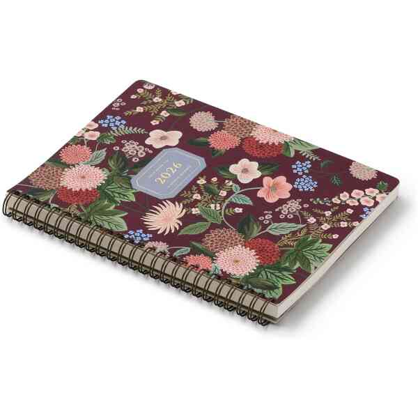 2026 Dahlia Softcover Spiral Planner