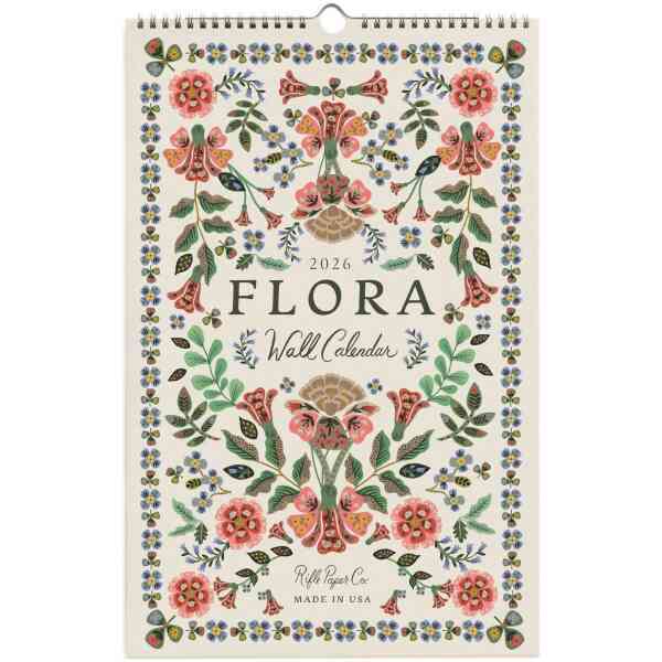 2026 Flora Väggkalender