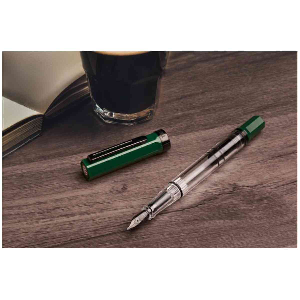 TWSBI ECO Irish Green with Onyx Fountain Pen - Bild 3