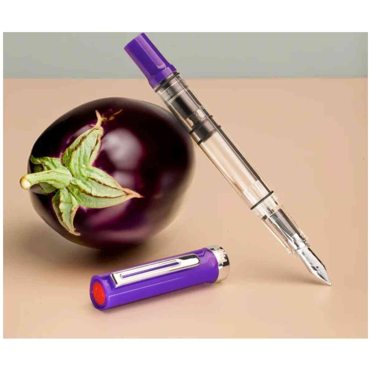 TWSBI ECO T Fountain Pen Eggplant - Bild 3
