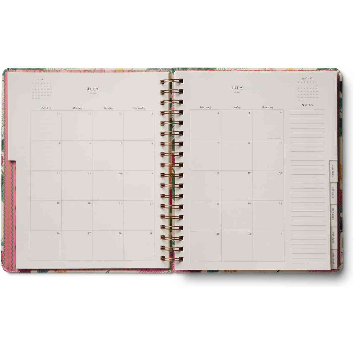 2026 Dahlia Spiralbunden Planeringskalender - Bild 2