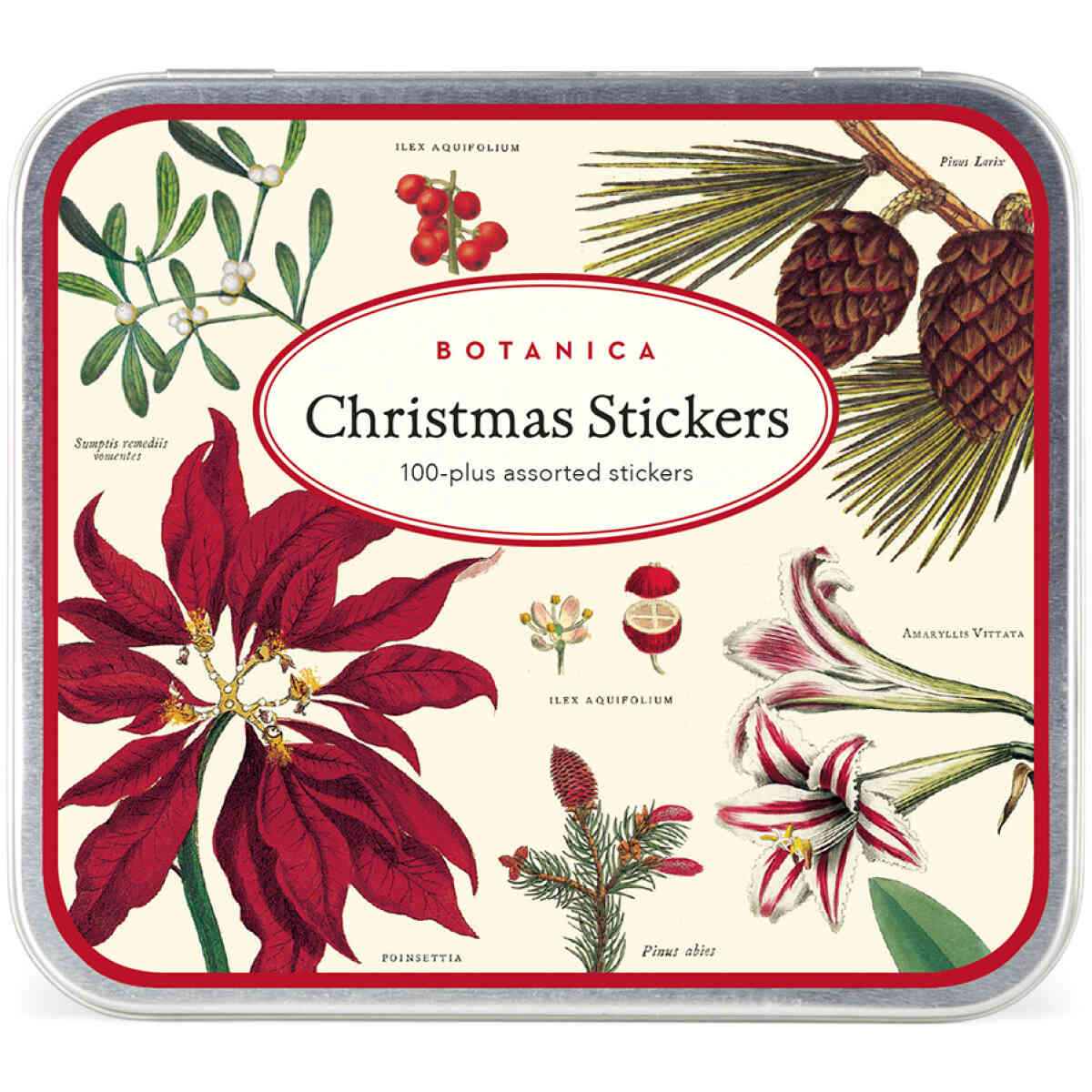 Christmas Botanical Stickers