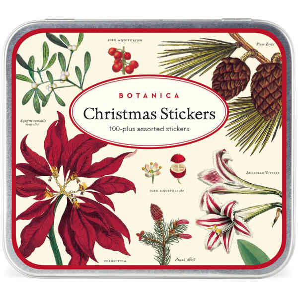 Christmas Botanical Stickers