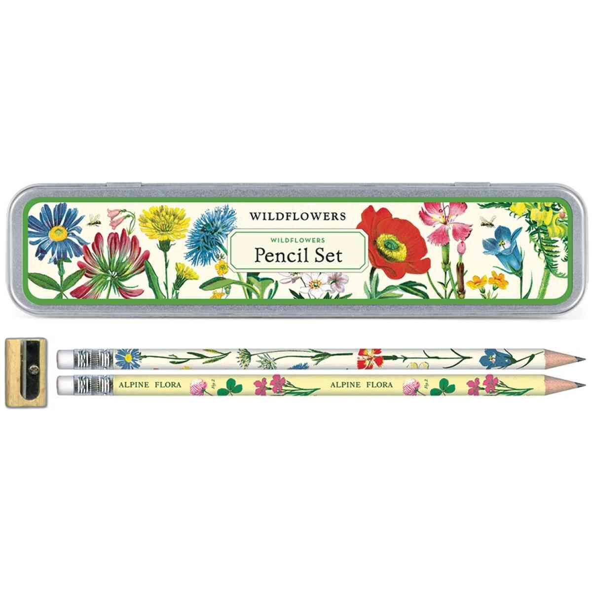 Wildflowers Pencil Set