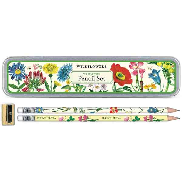 Wildflowers Pencil Set