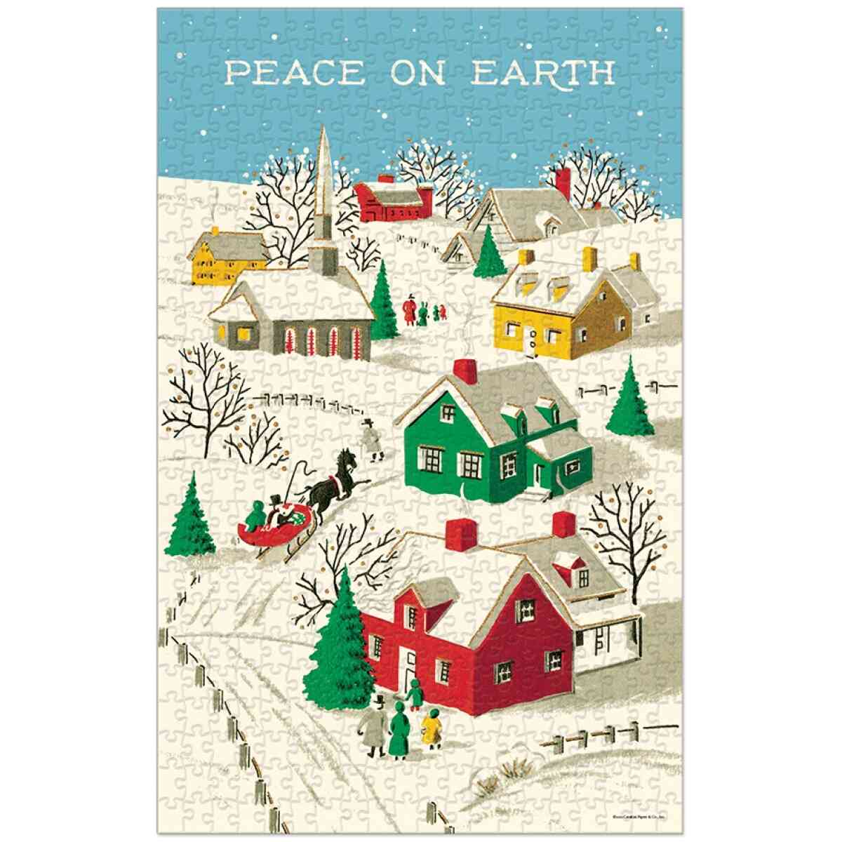 Vintage Puzzles - 500 pcs - Peace on Earth - Bild 2