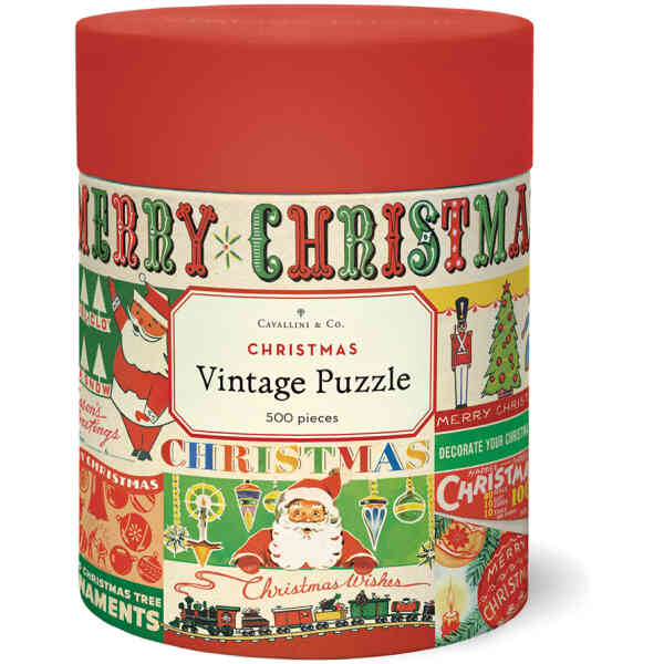 Vintage Christmas 500 Piece Puzzle