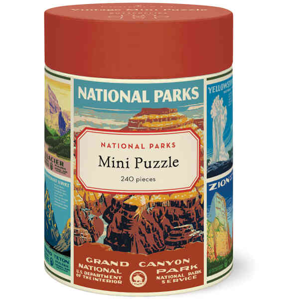 National Parks Mini Puzzle  240 Pieces Puzzle