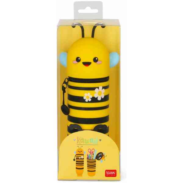 Pennfodral av silikon, Kawaii, Bee