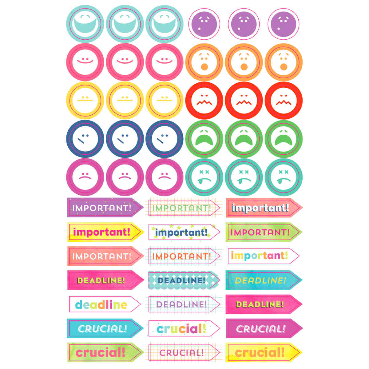Essentials Planner Stickers Student - Bild 3