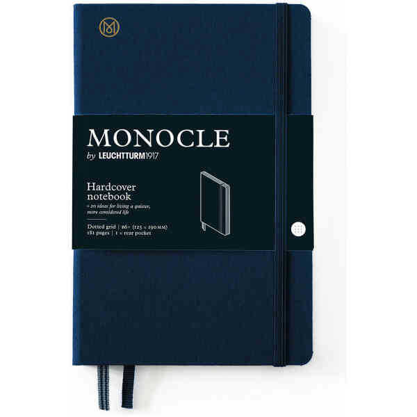 Leuchtturm1917 Notebook B6+ Monocle Hardcover Prickad