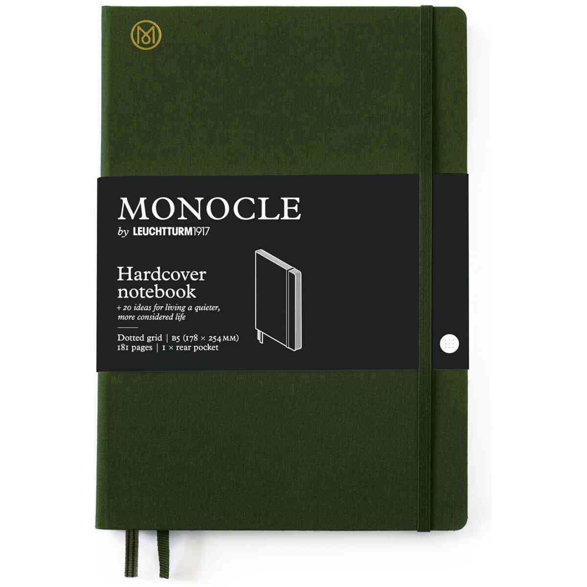 Leuchtturm1917 Notebook B5 Monocle Hard Prickad - Bild 3