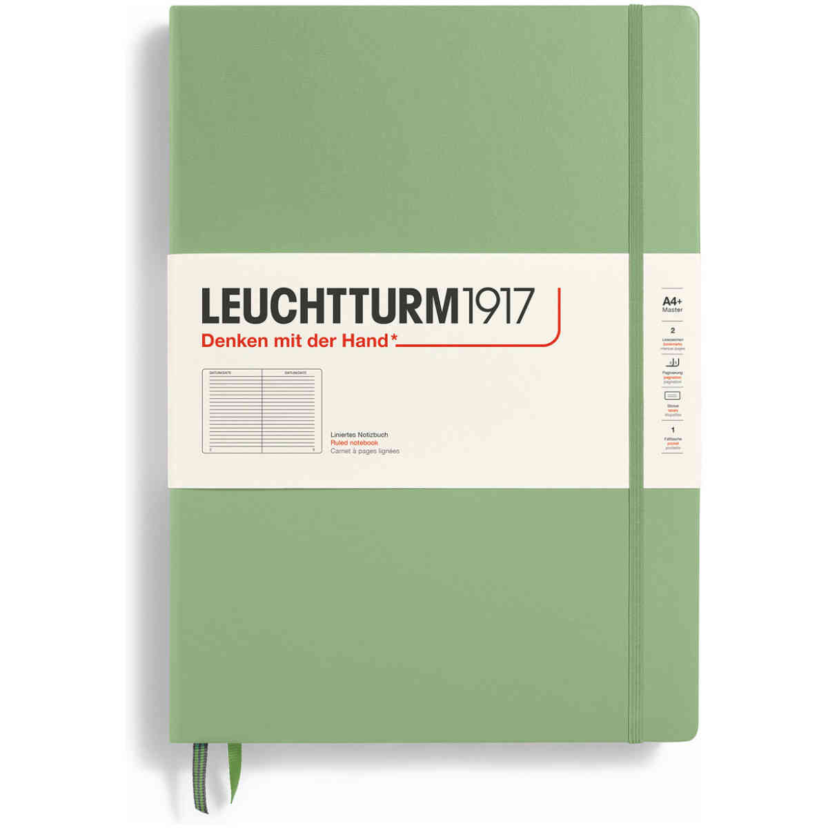 Leuchtturm1917 Notebook A4+ Classic Plain - Bild 5