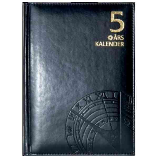 5-årsdagbok Svart