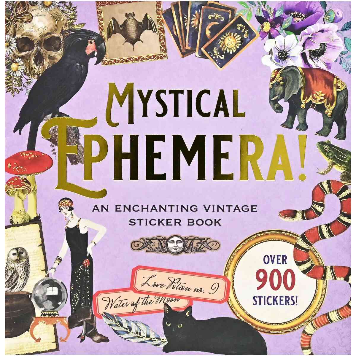 Sticker Book Mystical Ephemera (900 stickers)