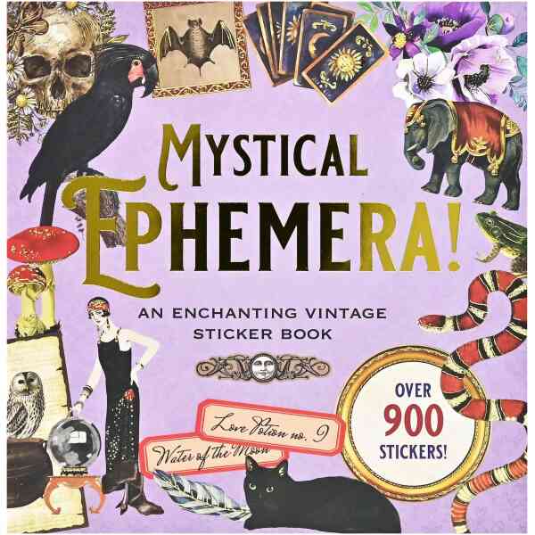 Sticker Book Mystical Ephemera (900 stickers)