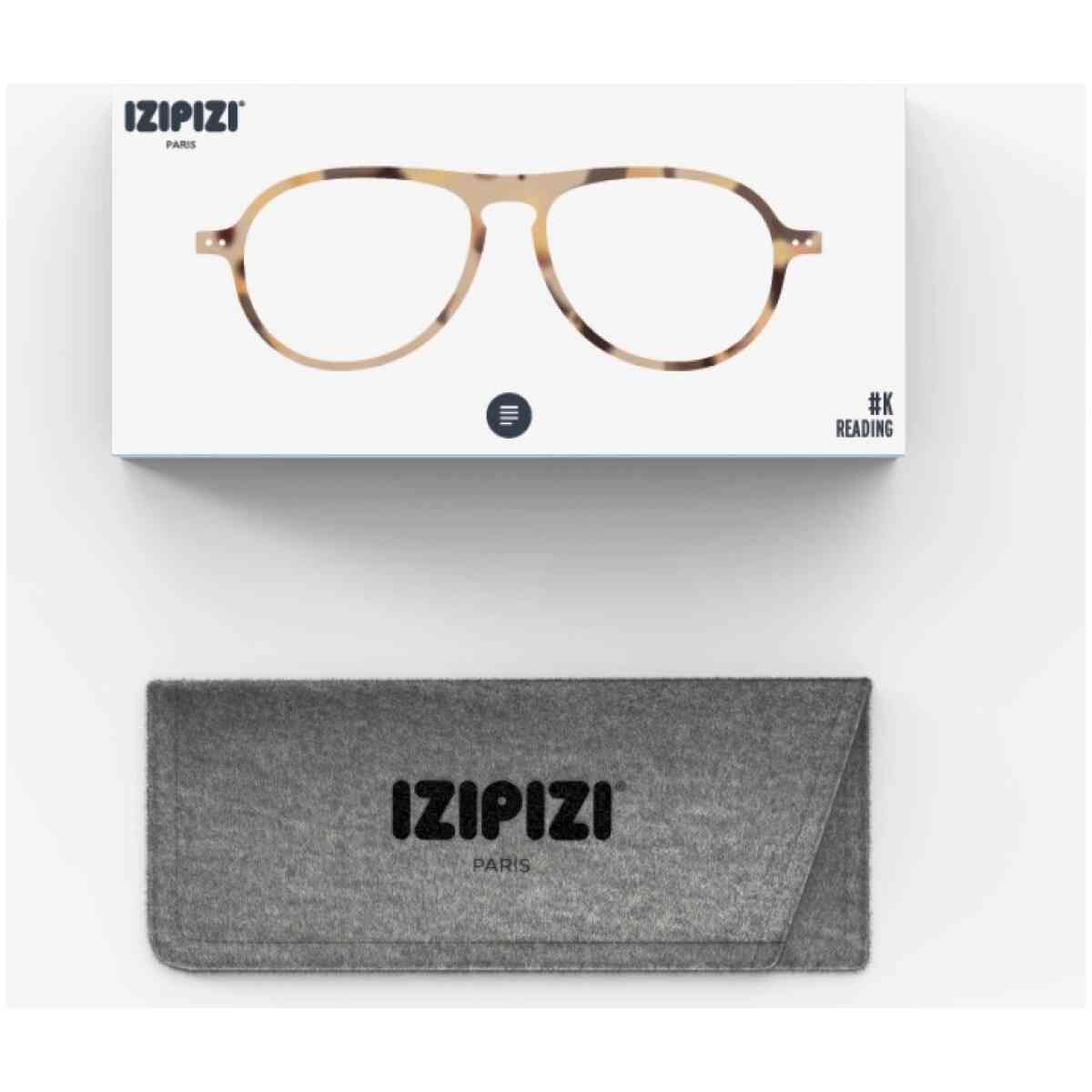 IZIPIZI läsglasögon #K Light Tortoise - Bild 3
