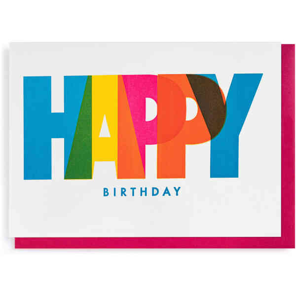 Happy Birthday by Pressink