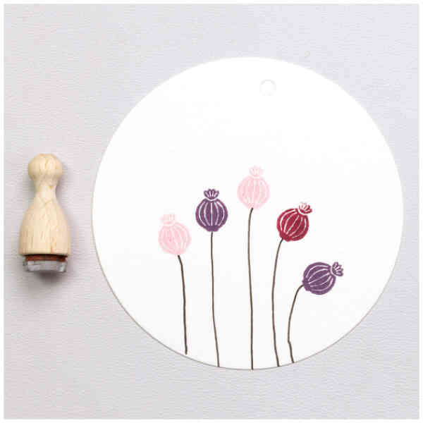 Stamp:Poppy seed Capsule Artikel:F085