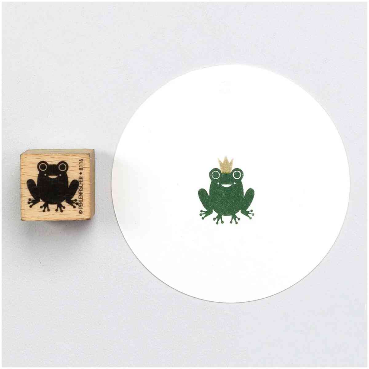Stamp:Frosch sitzend Groda Artikel: B116