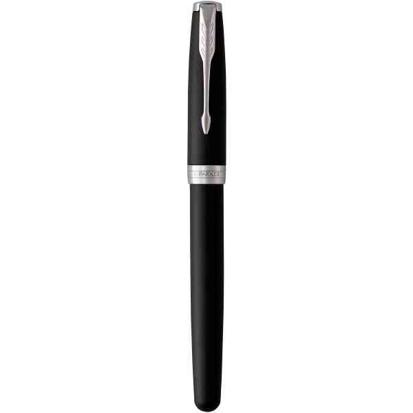 Parker Sonnet Matte Black Lacquer P.T Rollerball F Black ink