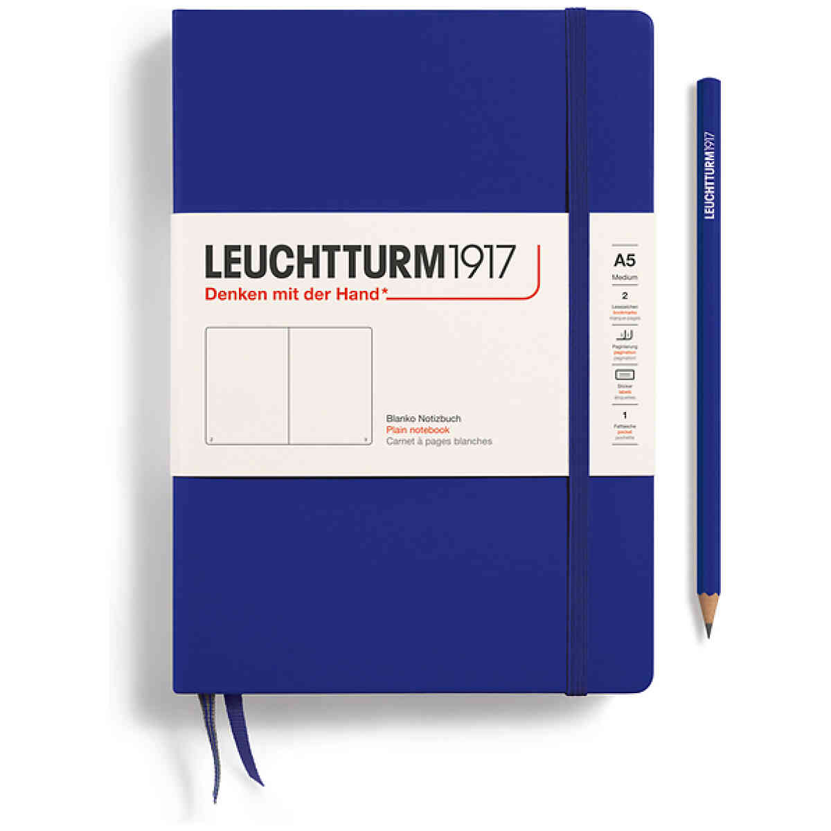 Anteckningsbok Leuchtturm1917 B6+ Hardcover Olinjerad - Bild 5