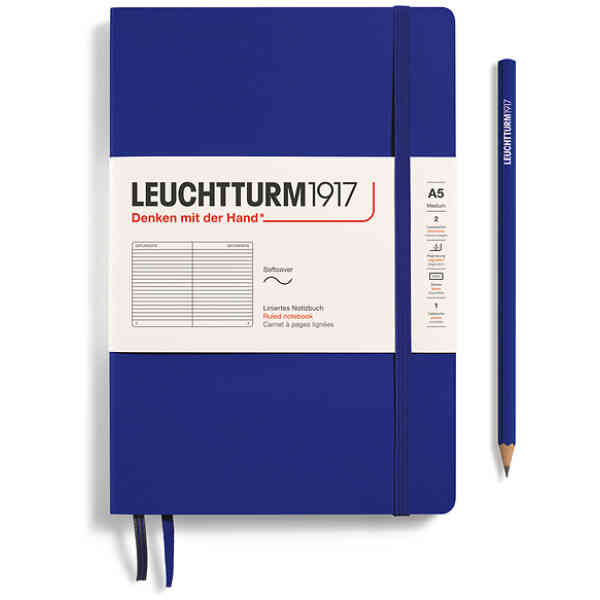 Anteckningsbok Leuchtturm 1917 B6+ Soft Linjerad