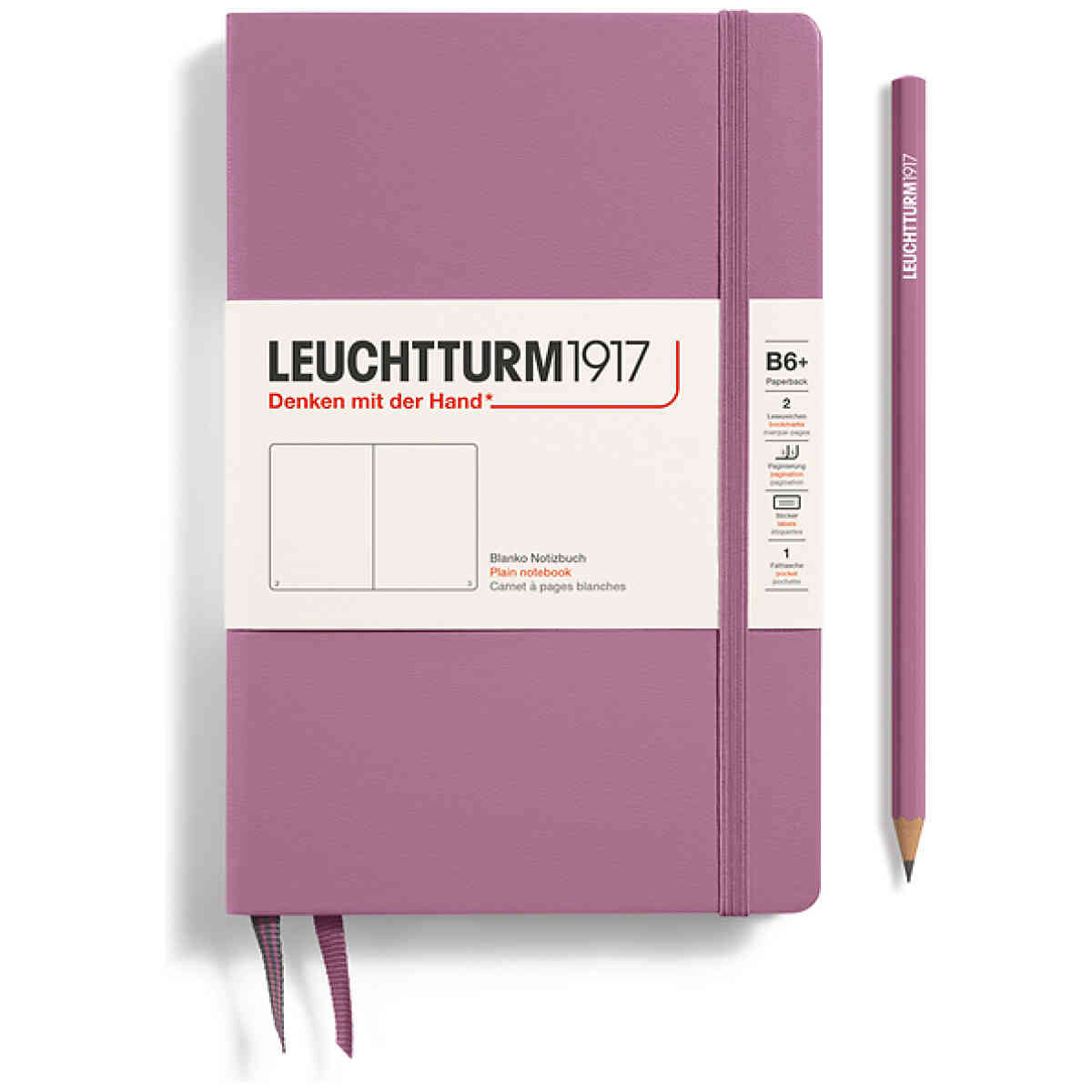 Anteckningsbok Leuchtturm1917 B6+ Hardcover Olinjerad - Bild 3