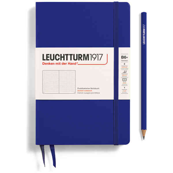 Anteckningsbok Leuchtturm1917 B6+ Hardcover Prickad
