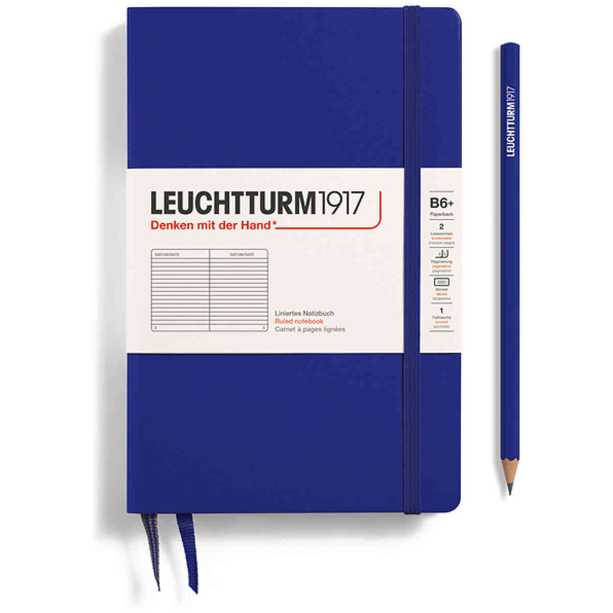 Anteckningsbok Leuchtturm1917 B6+ Hardcover Linjerad - Bild 4