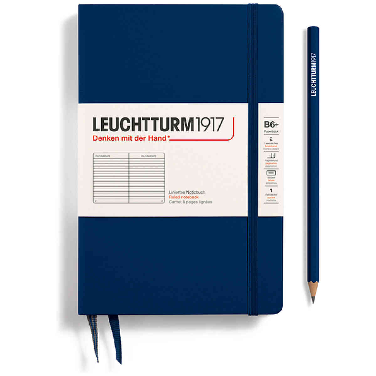 Anteckningsbok Leuchtturm1917 B6+ Hardcover Linjerad - Bild 2