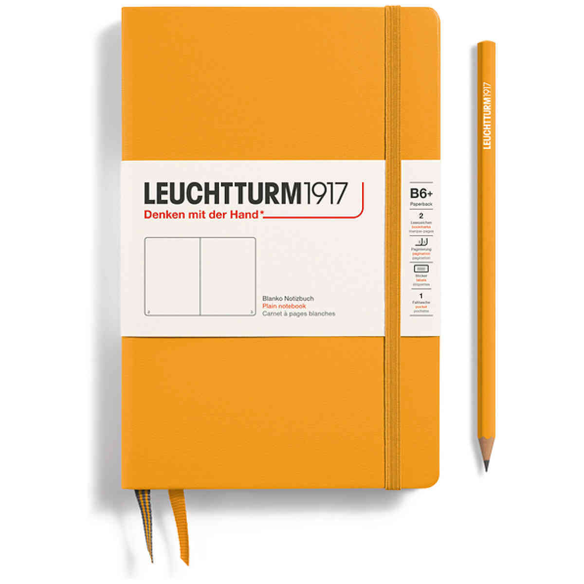 Anteckningsbok Leuchtturm1917 B6+ Hardcover Olinjerad - Bild 4