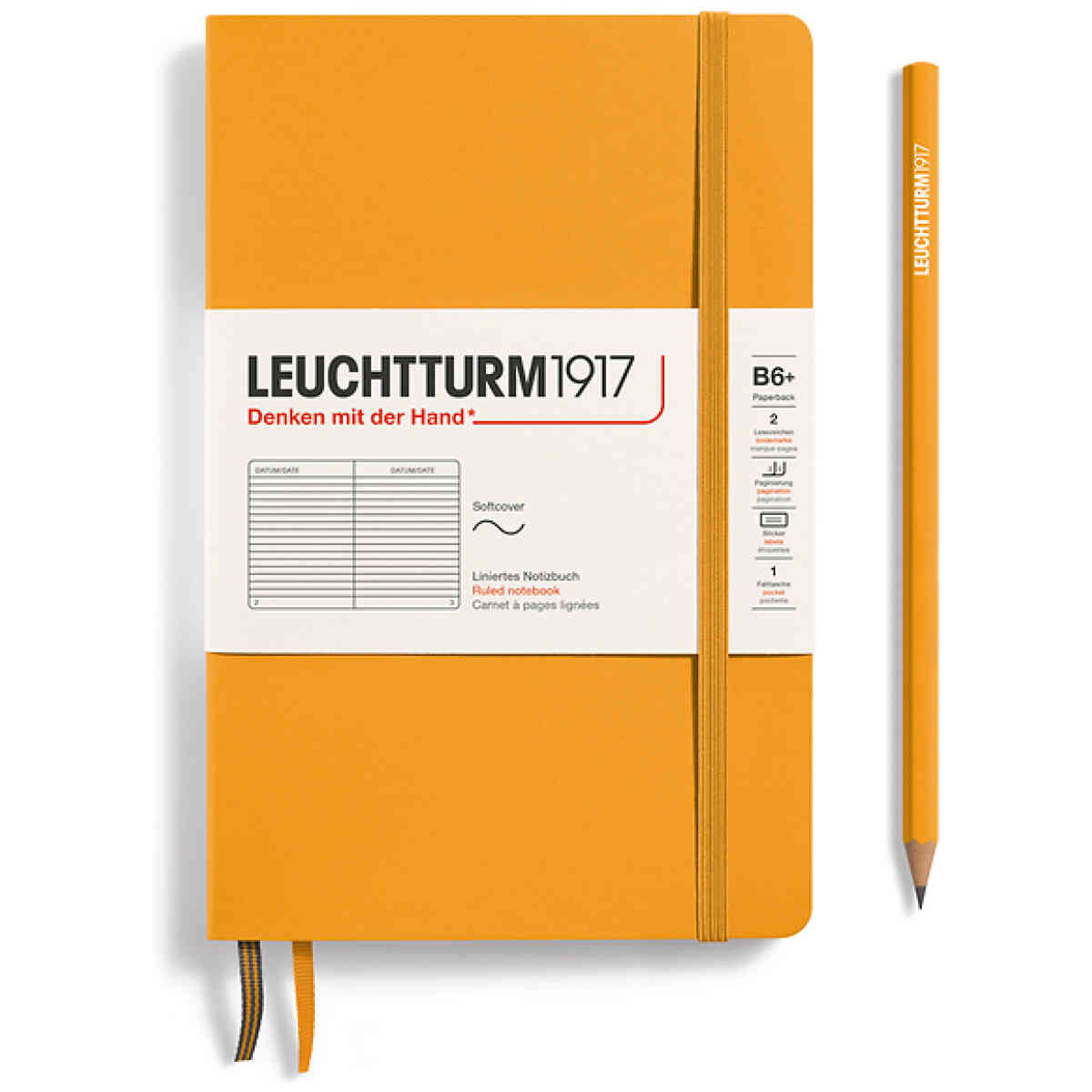 Anteckningsbok Leuchtturm 1917 B6+ Soft Linjerad - Bild 3