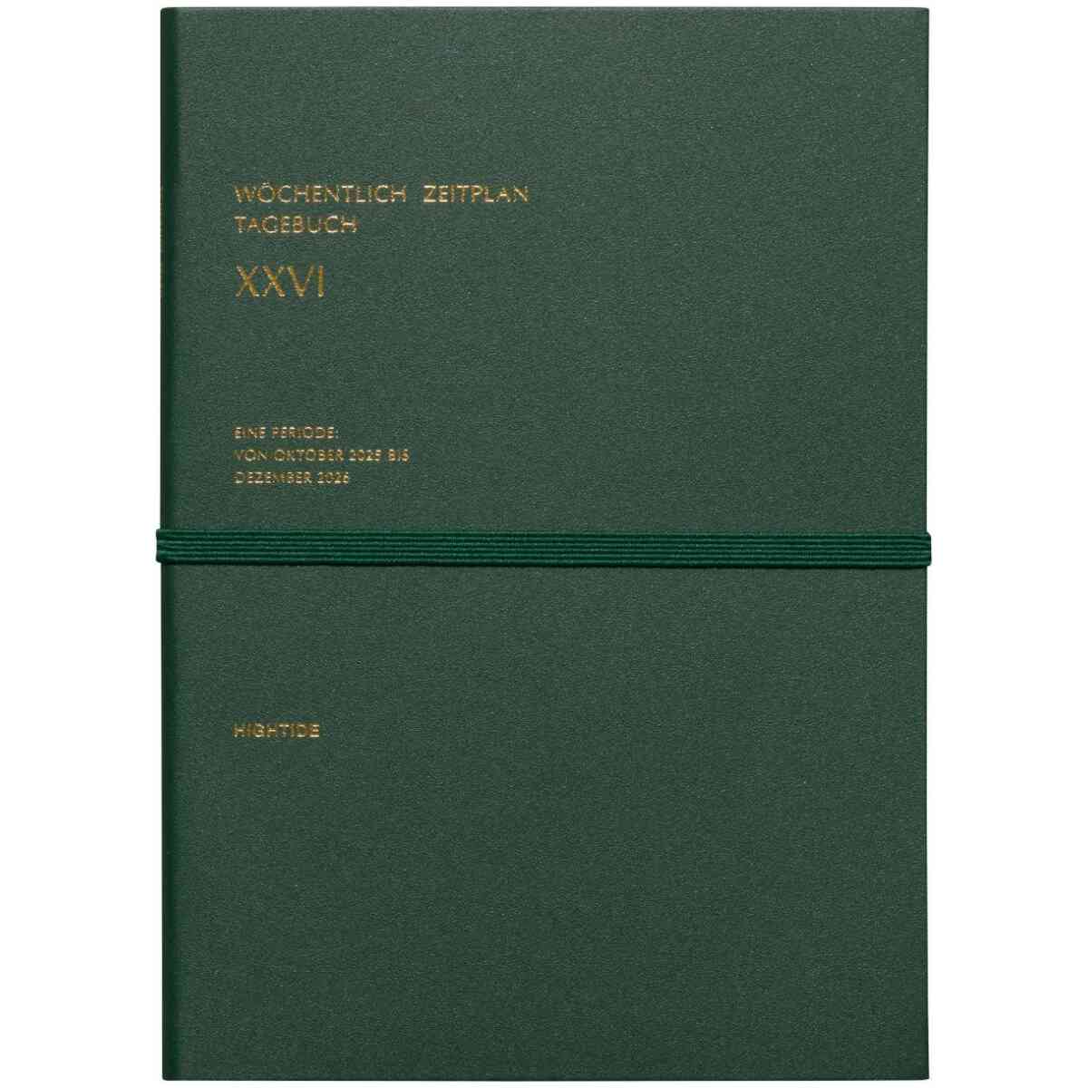 2026 Diary Worter B6 / Green