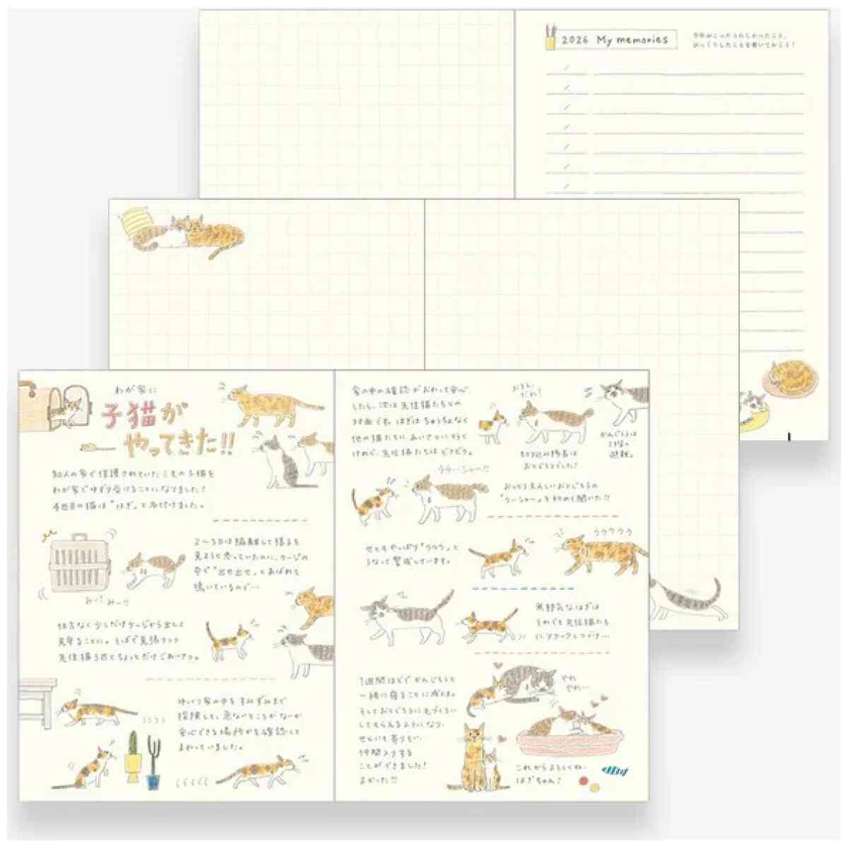 2026 Pocket Diary B6 Cat - Bild 3